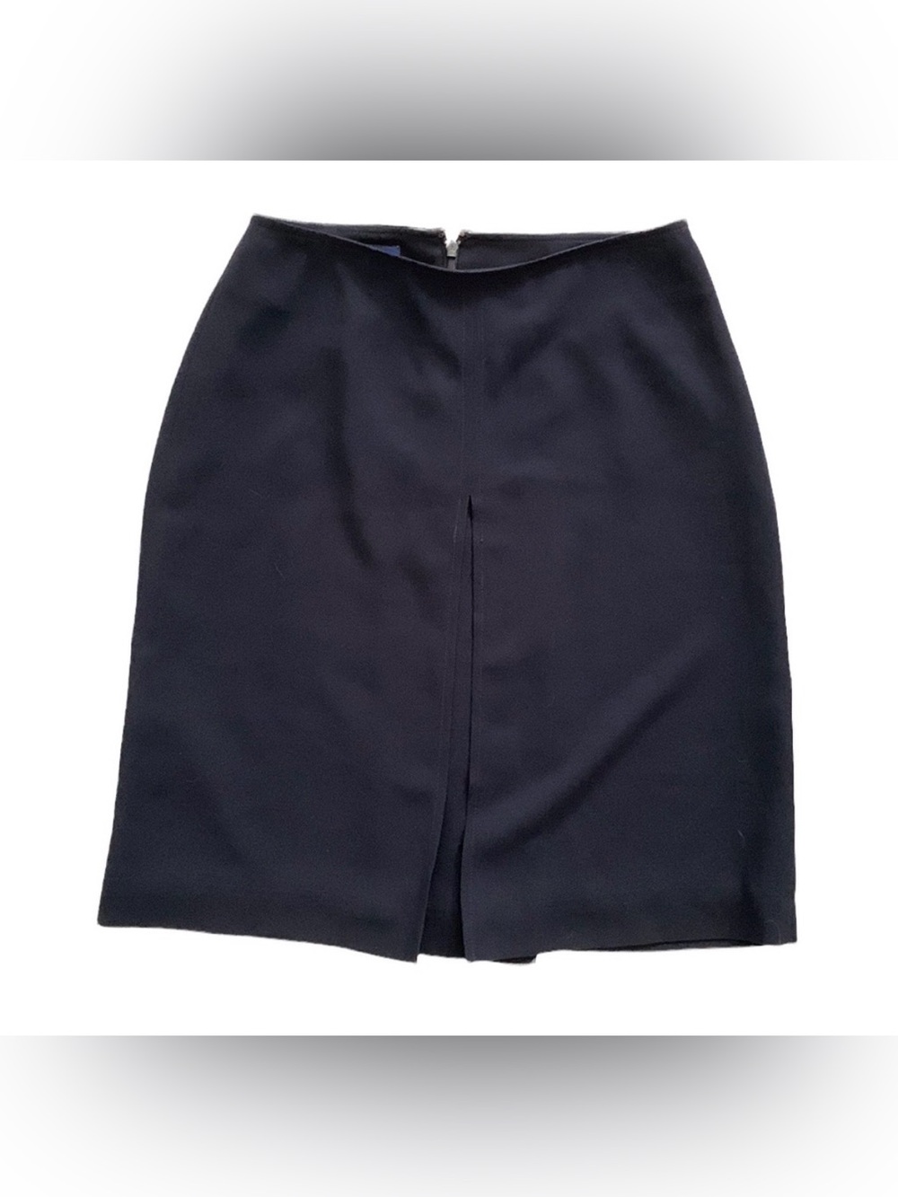 CHARTER CLUB SKIRT PLEATED  NAVY BLUE LINED